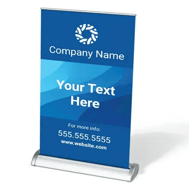 Tabletop Retractable Banners