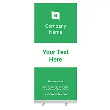 Retractable Banner Stand