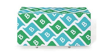 4' Fitted Closed Back