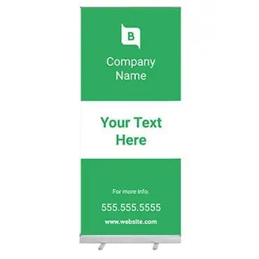 Retractable Banner Stand