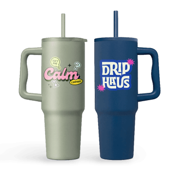 Polar Pro - 40 oz. Double-Wall Recycled Stainless Steel Tumbler with Straw